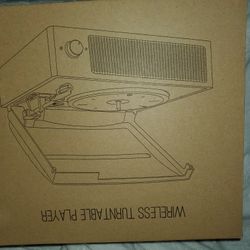 New Wireless turntable Player