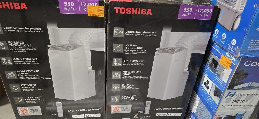 Heating Cool Fan & Dehumidifier 4 In 1 Units New