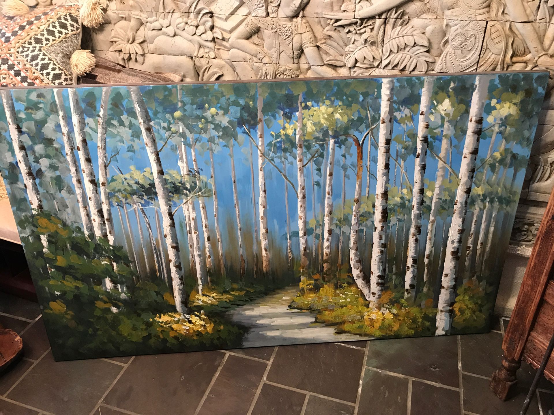 Aspen canvas print - 62 wide x 40 inches high