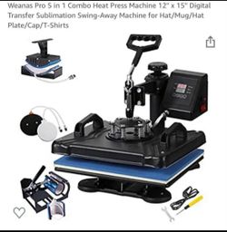 Heat Press Machine with Digital Controls