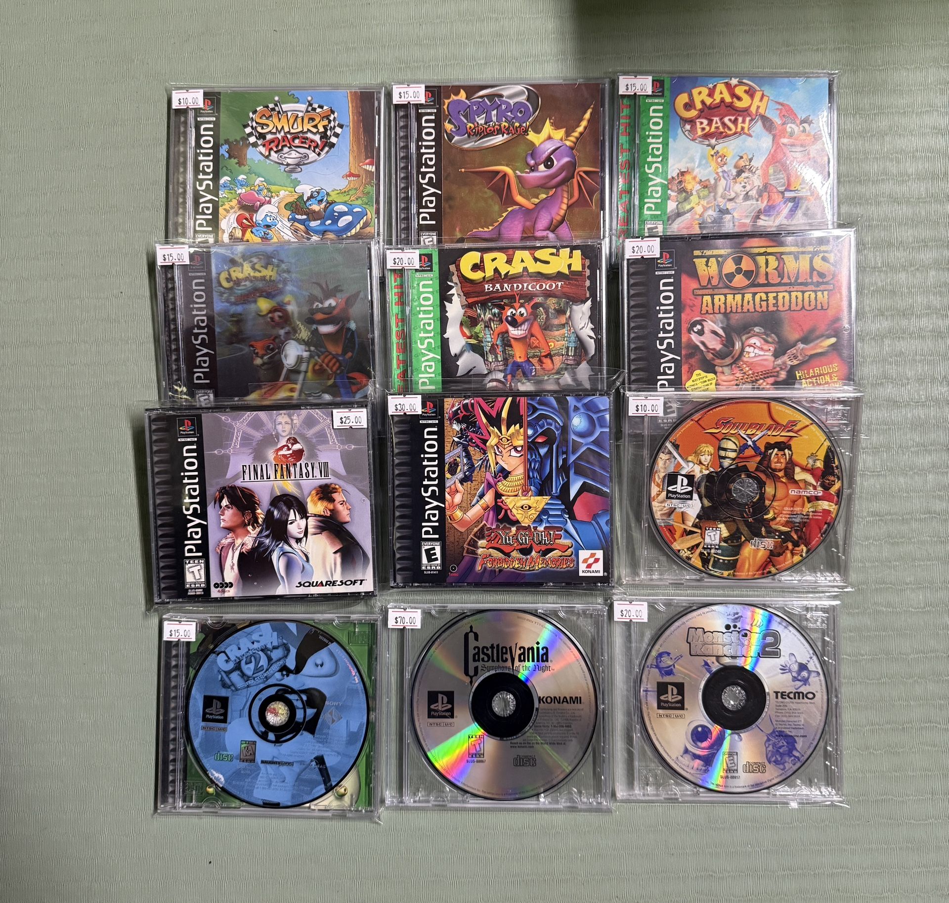 PlayStation 1 PS1 Games