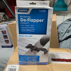 RV Awning Tie-Downs And De-Flapper