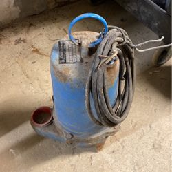 Barnes Dewatering/ Effluent Pump