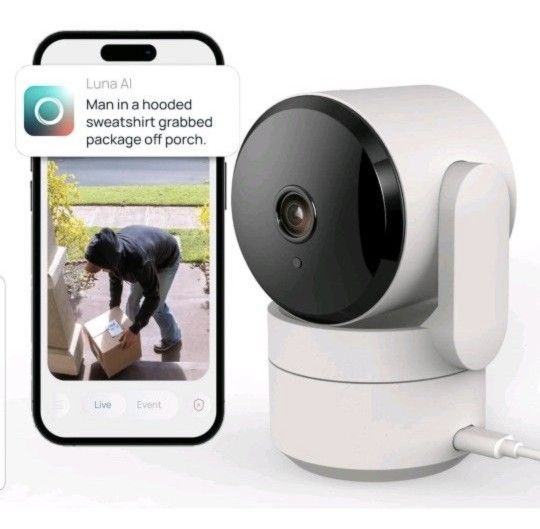 BRAND NEW LUNA Al HOME SECURITY CAMERA EXCLUSIVE" SECURITY CAMERA'S 2025......JUST 2-LEFT