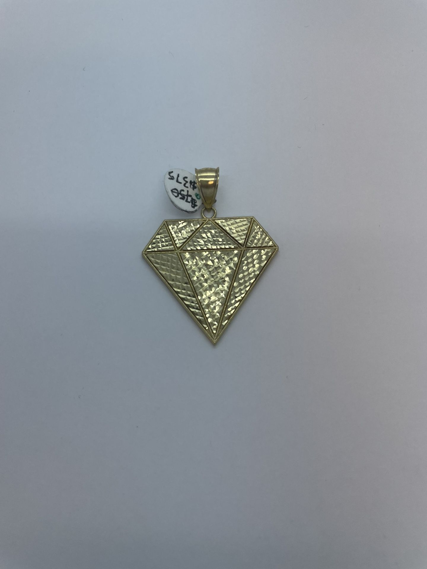 Diamond Pendant 10K New 