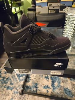 Air Jordan 4retro Balck Canvas 