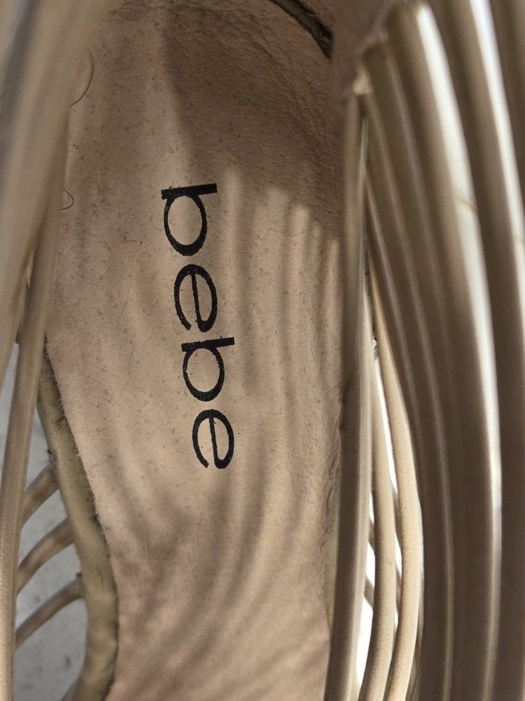BEBE Gladiator Shoes. High Heels Size 6