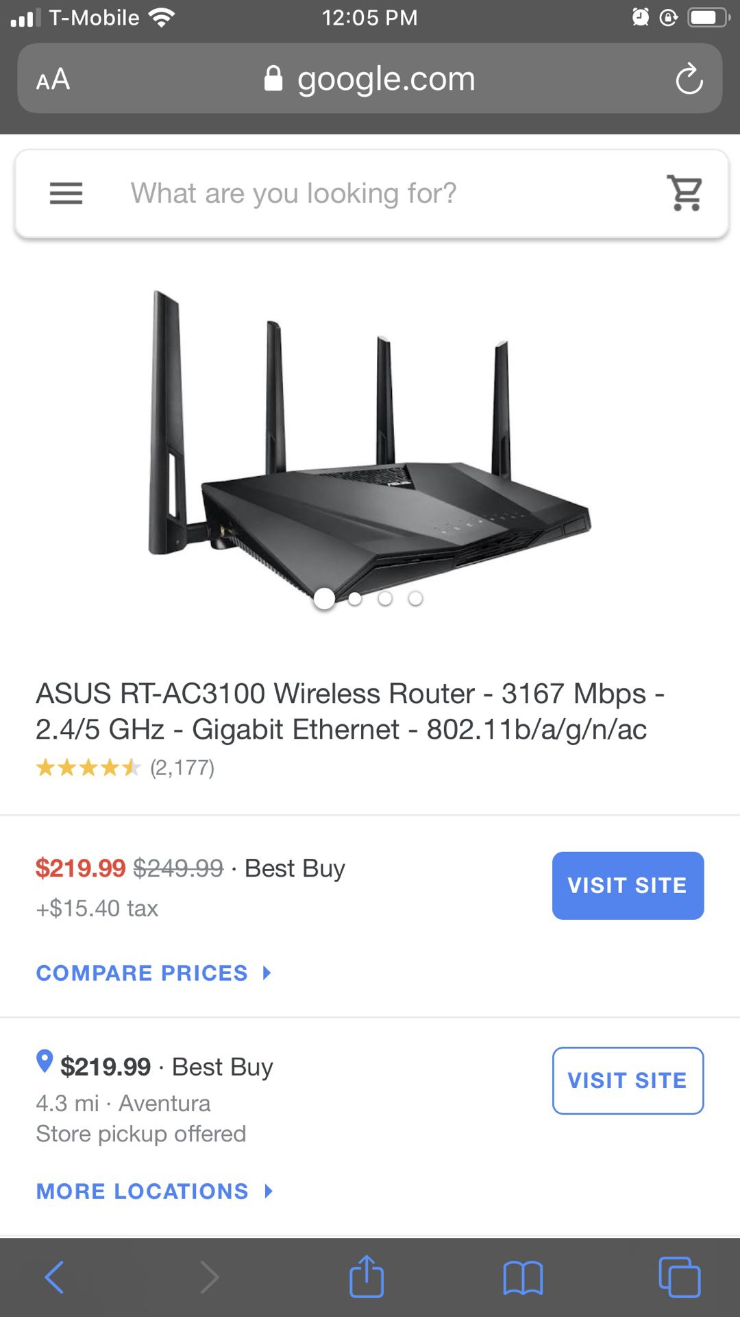 Modem and Router $100... Works great .