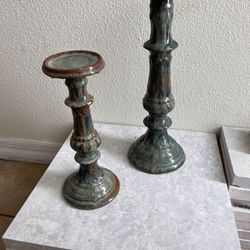 Vintage Ceramic Candle Holder 