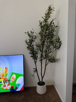 Faux Olive tree