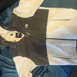 ALL LARGE! North Face Zip Ups, Inside Out Furry North Face
