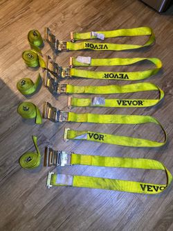 E track, Ratchet straps, tie downs