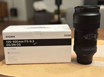 Sigma 100-400mm DG DN E-Mount