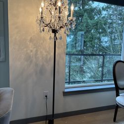 Crystal Floor Lamp - Restoration Hardware 