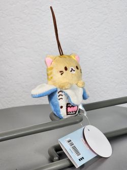 3" Bananya Cat Shark Banana Keychain Charm Plush