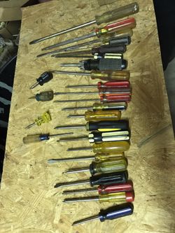Screwdriver lot 26 used
