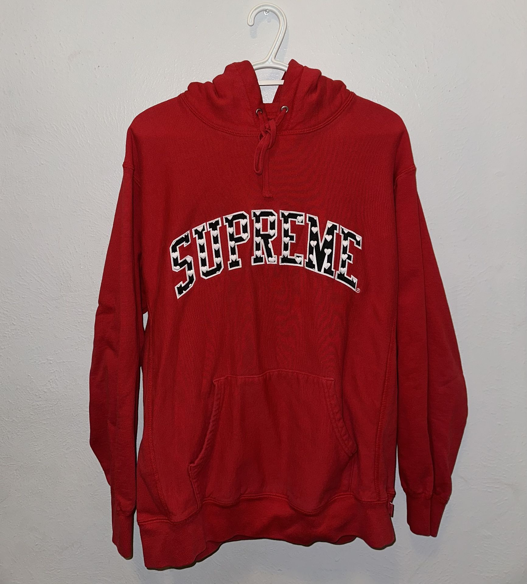Men’s supreme heart hoodie