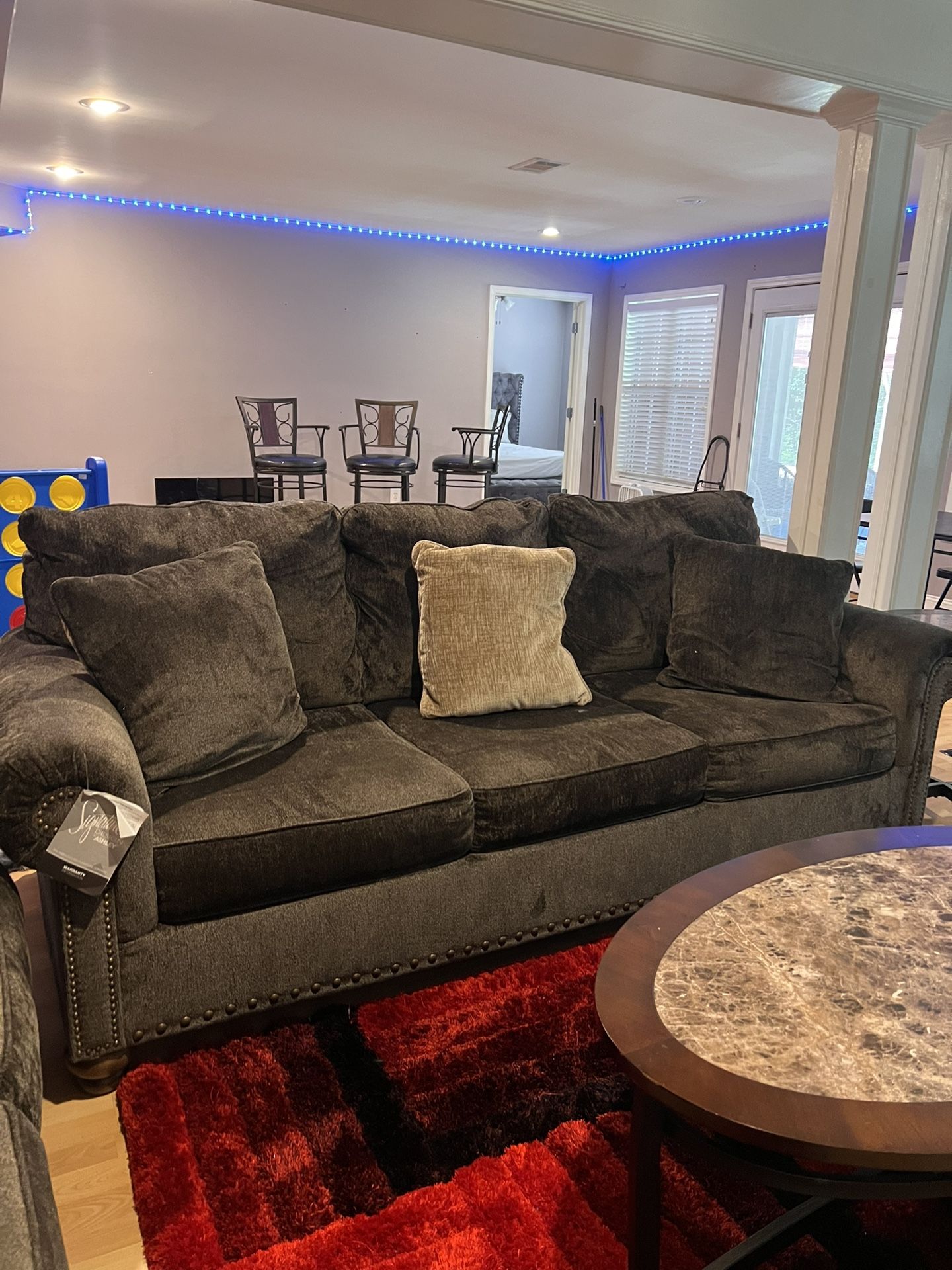 Sofa Couch, Loveseat, coffee table, 2 End Tables