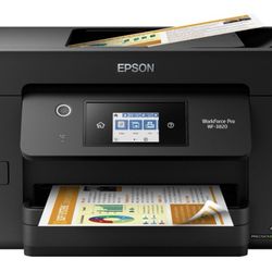 Epson - WorkForce Pro WF-3820 Wireless All-in-One Printer - Black