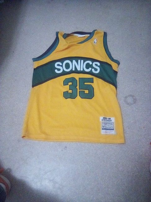 Durant 35 Hardwood Classic Mitchell & Ness 2007 2008 SuperSonics Jersey