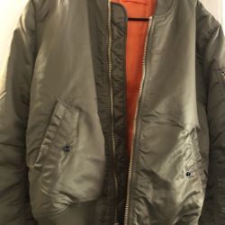 BOMBER JACKET (HERITAGE) Size Medium-  