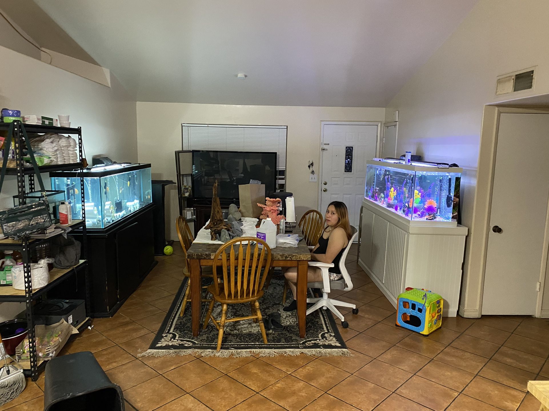 125 Gallon Fish Tank And Stand