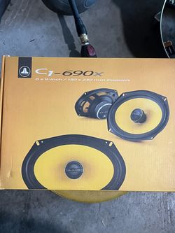 Pair Of 6x9 JL Audio C1-690X Door Speakers 