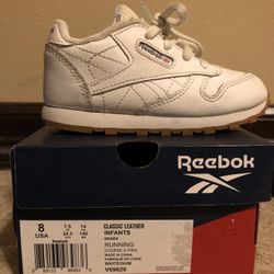 Reebok Classic Size 8 Toddler