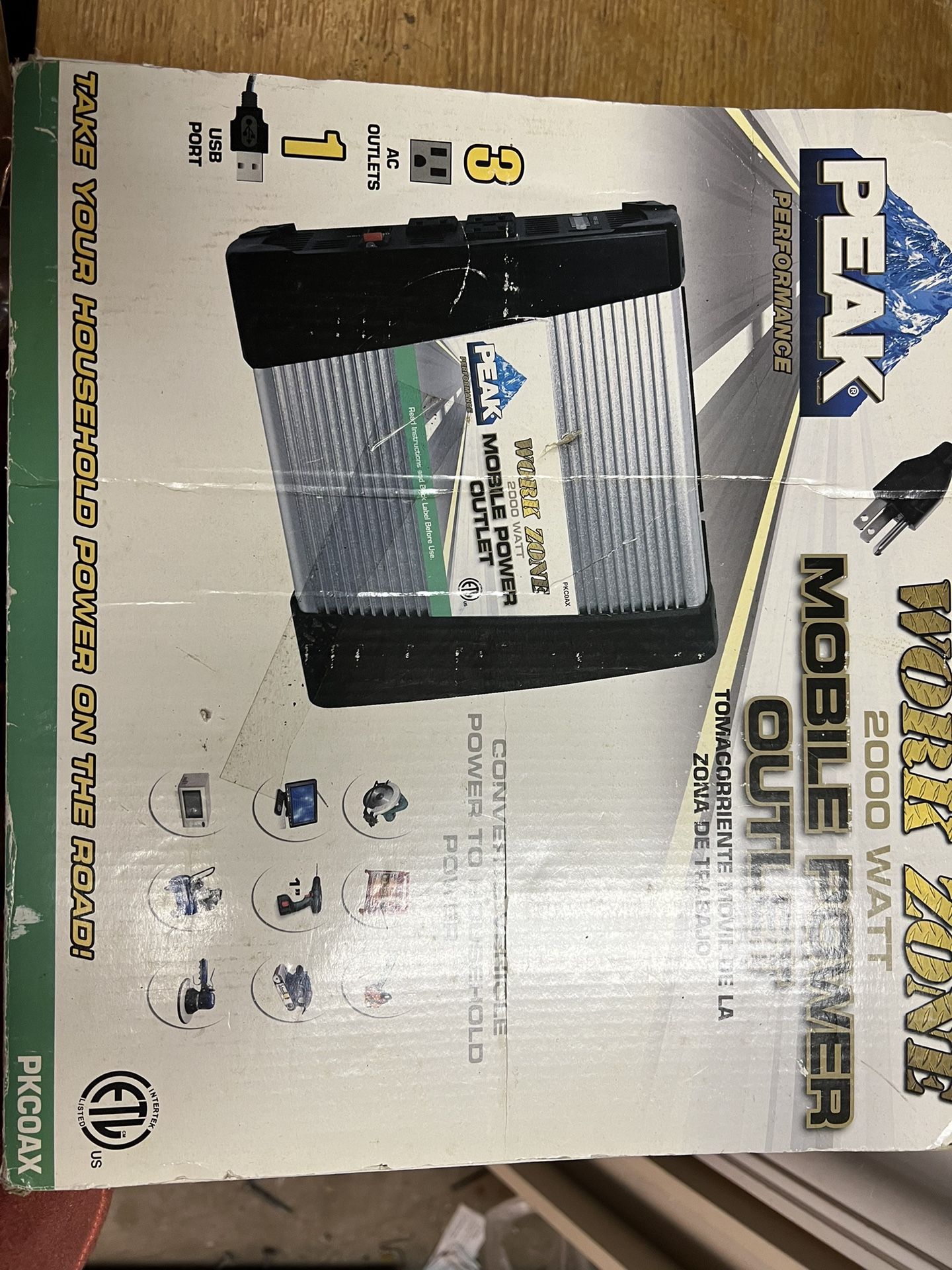 FOR SALE PEAK 2000 WATT POWER INVERTER BRAND NEW