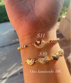 Bracelets• Pulseras Oro laminado 18k