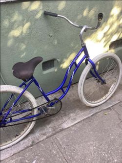 SCHWINN CRUISER SS MEDIUM STEEL BEACH CRUISER SINGLE SPD BIKE RIDES GREAT 💯