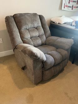 Grey Recliner