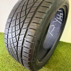 V20  245 40 18 97Y  Continental  ExremeContact   One Used Tire 70% Life 