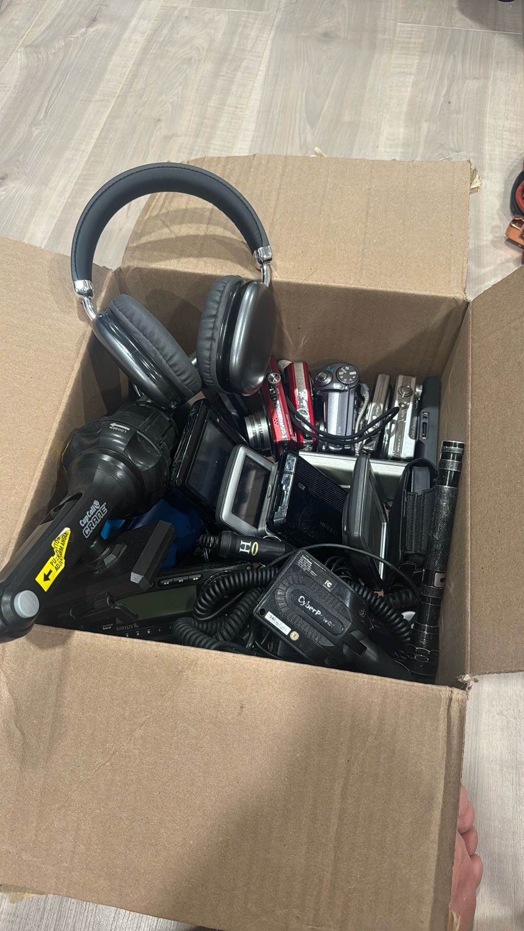 Box of gps And Digital cameras As Is!