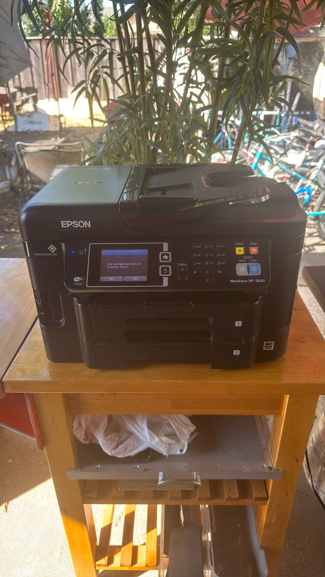 EPSON Workforce WF-3640 Used