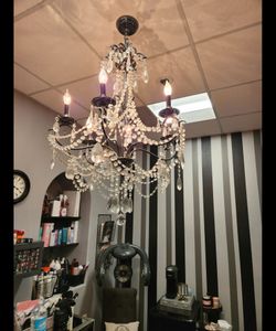 Vintage Crystal Chandelier
