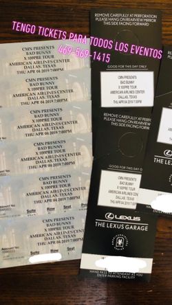 Bad bunny suite tickets boletos