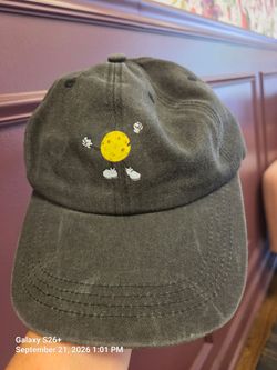 Dark Green Pickleball Baseball Hat