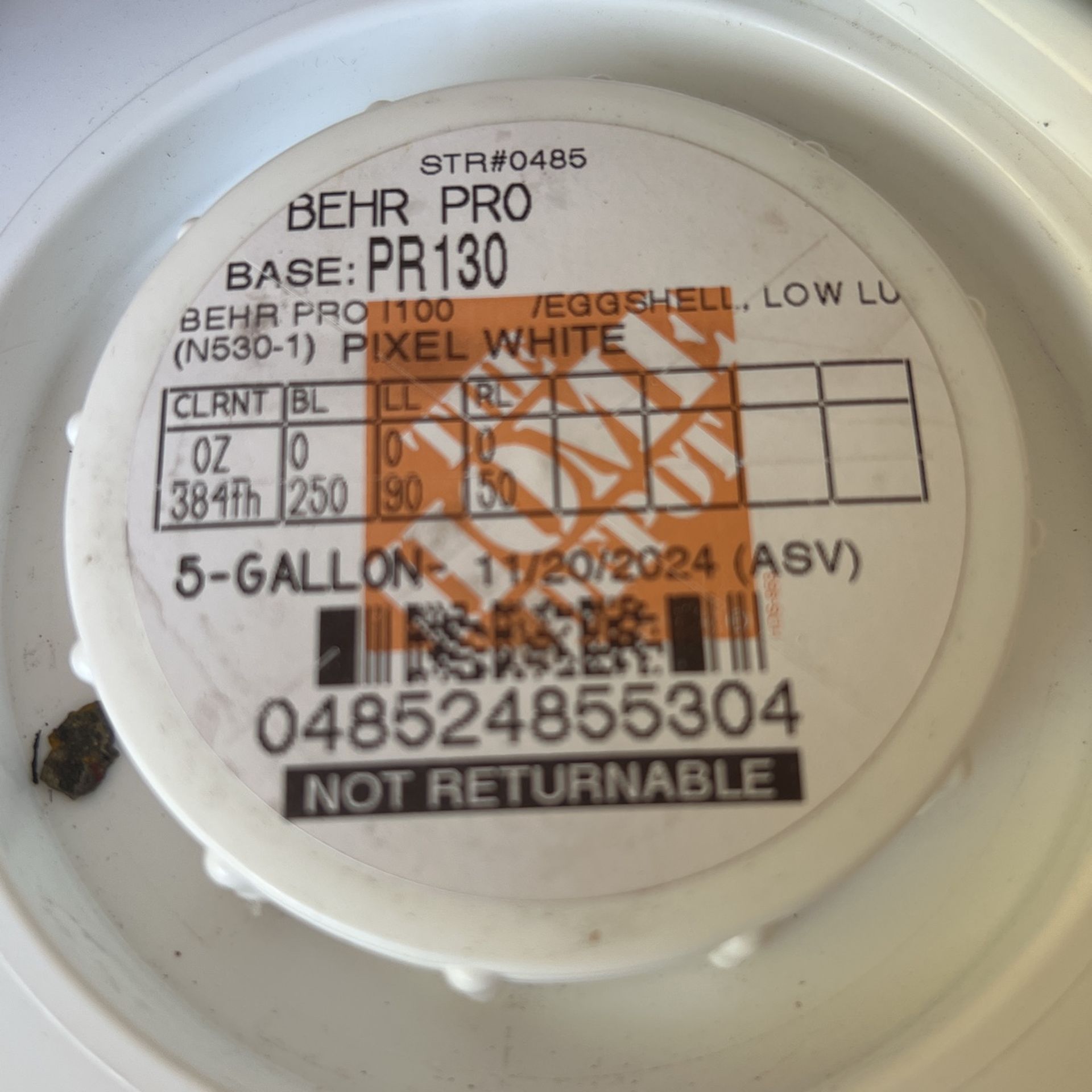 Interior Paint Eggshell