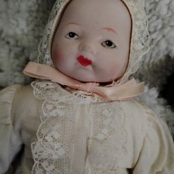 Large Vintage Baby Doll Porcelain 