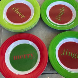 Eight 8” Plates All For $6.00