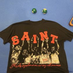 Saint Cropped Shirt