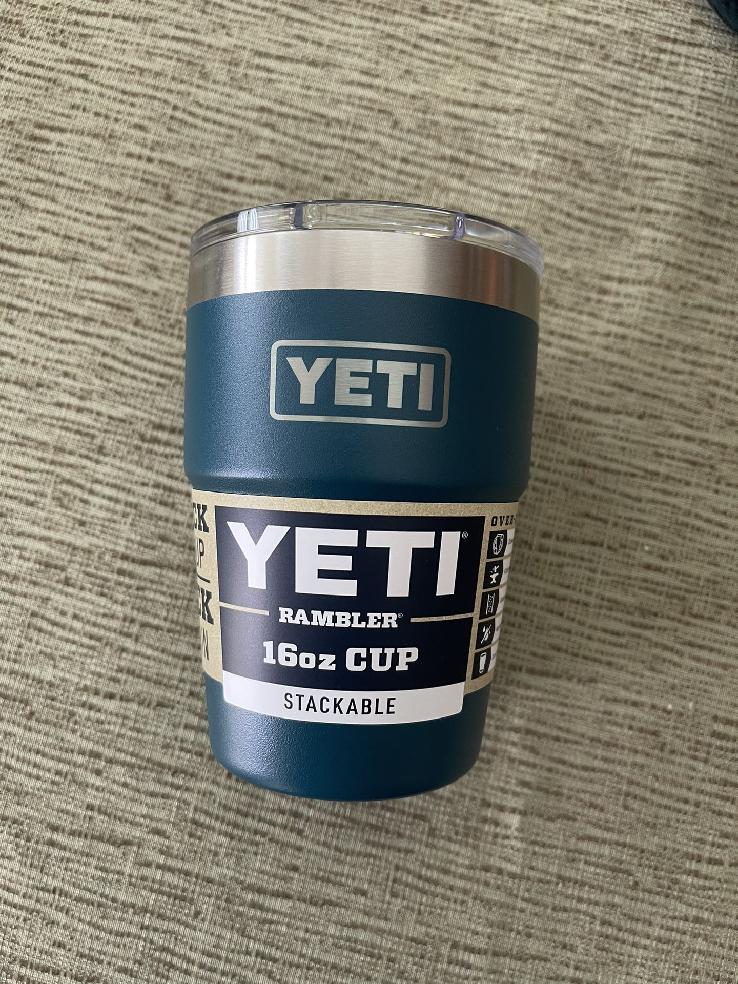 Yeti Rambler Stackable 16 Oz Cup- New