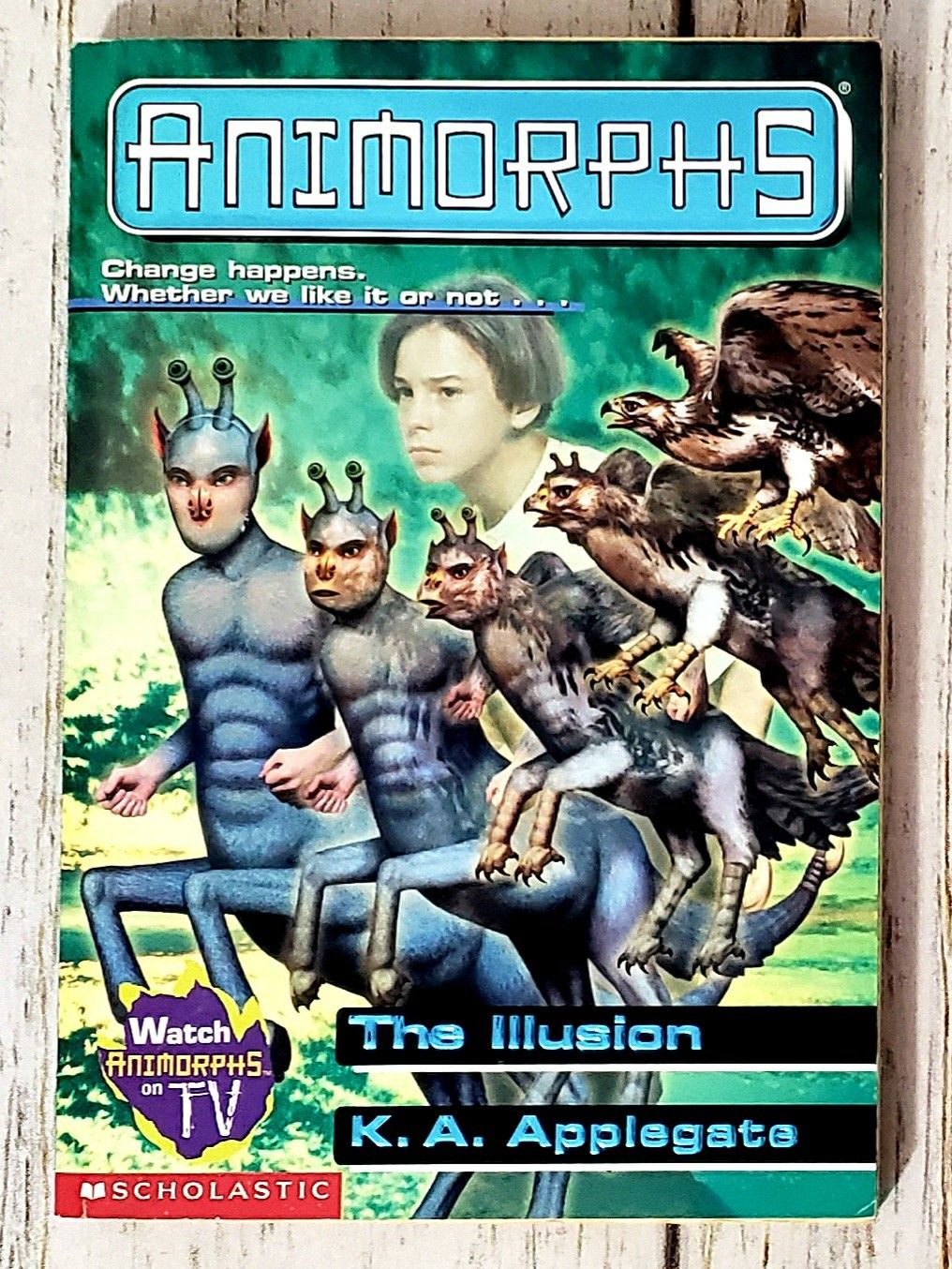 Animorphs #33 The Illusion K.A. Applegate Scholastic Paperback Book