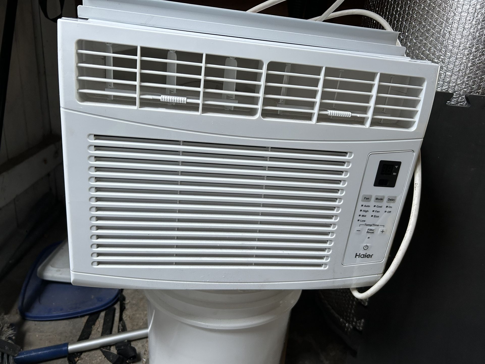 Haier 115 Volt/6,000 BTU Electronic Window Air Conditioner W/Remote Control. For Small Rooms 250 Sq Ft Or Less