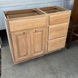 Matching Wood Cabinets