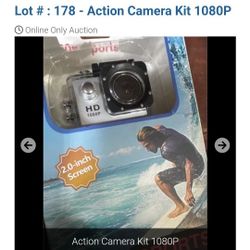 Action Camera Kit New