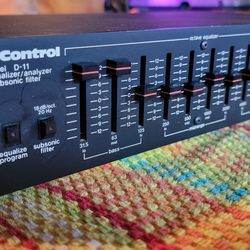 Audio control d-11 octave equilizer with analyzer. Pick Up Only