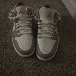 air jordan1 low sail collage grey