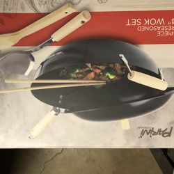 Wok Set 5pcs Set Brand New